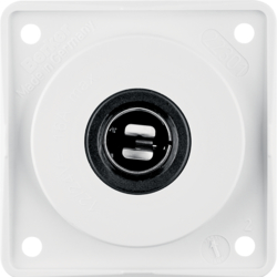 GNIAZDO ZASILAJĄCE 12 V SAMOCHODOWE BIAŁY POŁYSK INTEGRO FLOW - 945172509 - HAGER