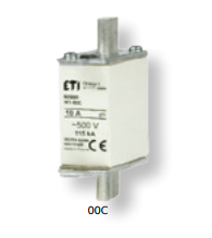 WKŁADKA TOPIKOWA NH - ZWŁOCZNA NH000/WT-00C GG 20A/500V - 004111431 - ETI