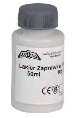 LAKIER DO ZAPRAWEK RAL 9005 Z PĘDZELKIEM - RS-9005 - SABAJ