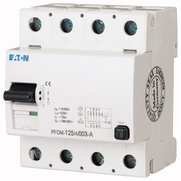 WYŁĄCZNIK RÓŻNICOWY PFIM-100/4/003-G - 104383 - EATON