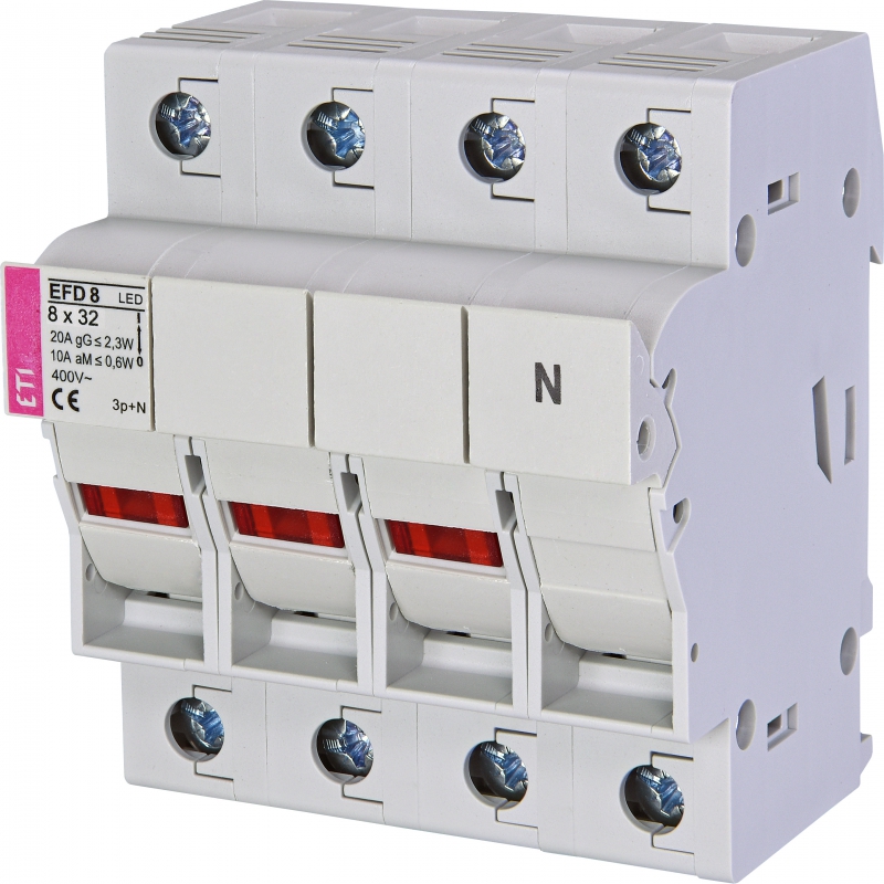 ROZŁĄCZNIK BEZPIECZNIKOWY EFD 8 3P+N LED - 002520015 - ETI