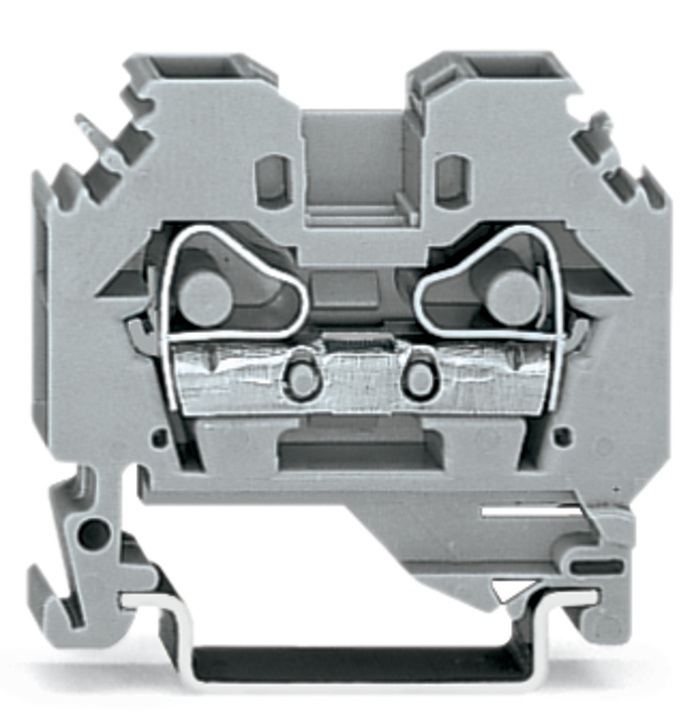 ZŁĄCZKA 2-PRZEWODOWA 6 MM2 SZARA. - 282-101 - WAGO