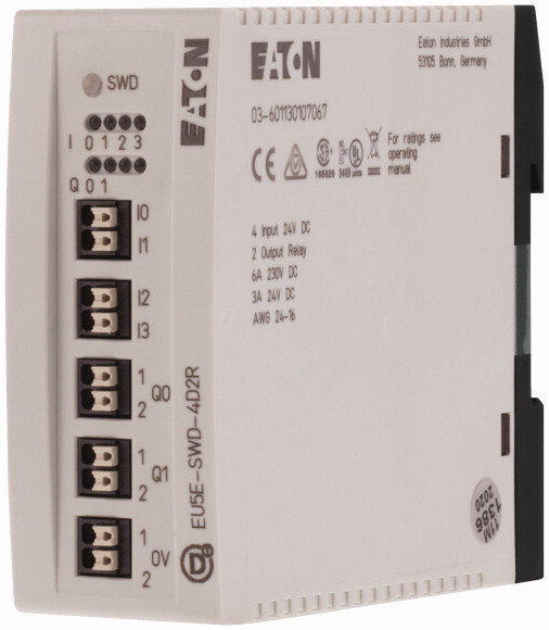 MODUŁ 4 WEJŚĆ 2 WYJŚĆ PRZEKAŹNIKOWYCH SMARTWIRE-DT EU5E-SWD-4D2R . - 116383 - EATON