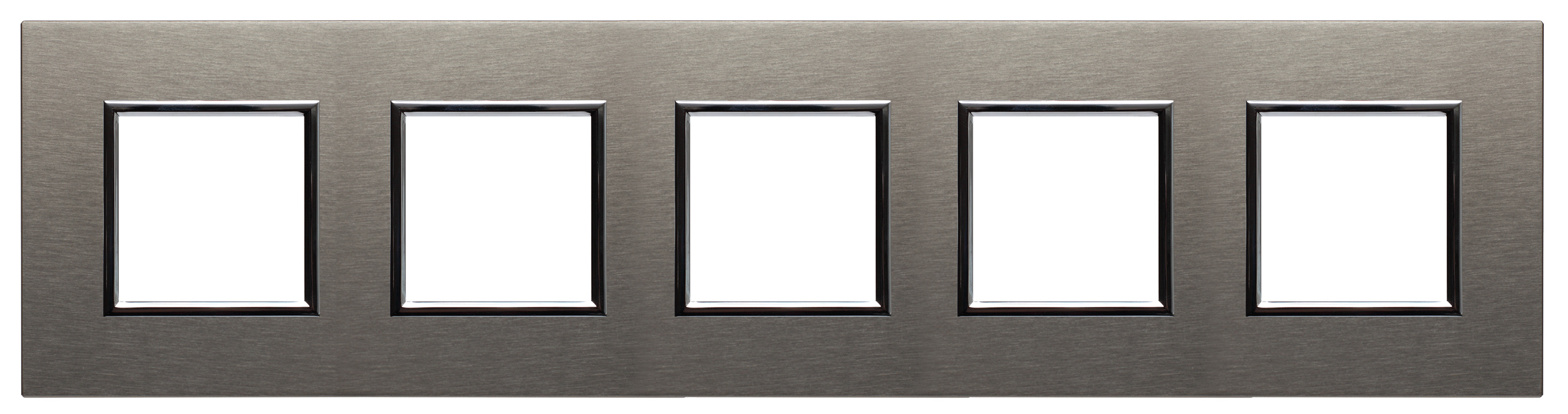 RAMKA PIĘCIOKROTNA INOX ANODA DANTE. - 4541285 - KOS