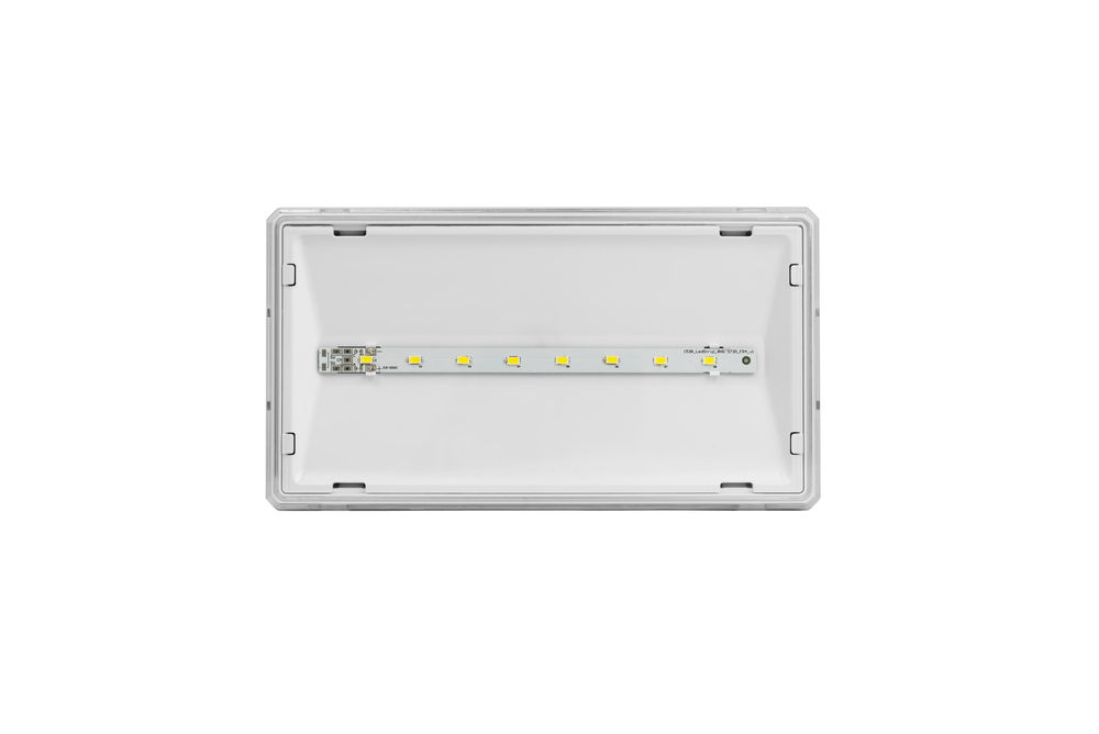 OPRAWA AWARYJNA LED 1W 1H JEDNOZADANIOWA IP65 BIAŁA AUTOTEST