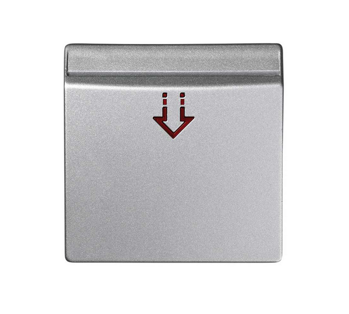Pokrywa do łączników hotelowych; aluminium - 82078-63 - KONTAKT SIMON