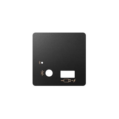 Pokrywa odbiornika Bluetooth z ładowarką; grafit - 8201085-038 - KONTAKT SIMON
