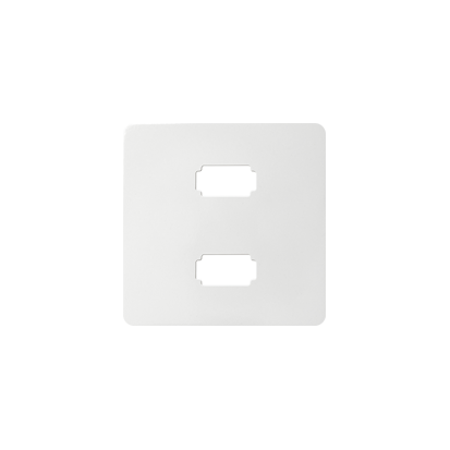 Pokrywa gniazda 2xUSB; biały - 8201090-030 - KONTAKT SIMON