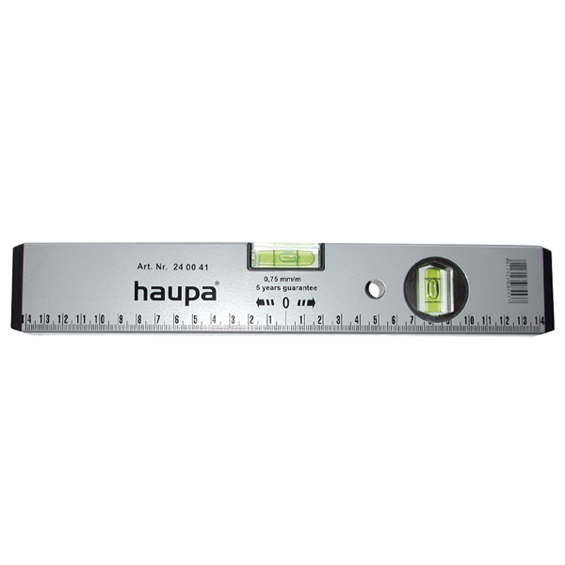 POZIOMNICA Z LEKKEGO METALU 300 MM - 240041 - HAUPA