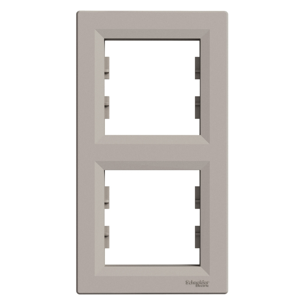 RAMKA PODWÓJNA PIONOWA BRĄZ ASFORA. - EPH5810269 - SCHNEIDER ELECTRIC
