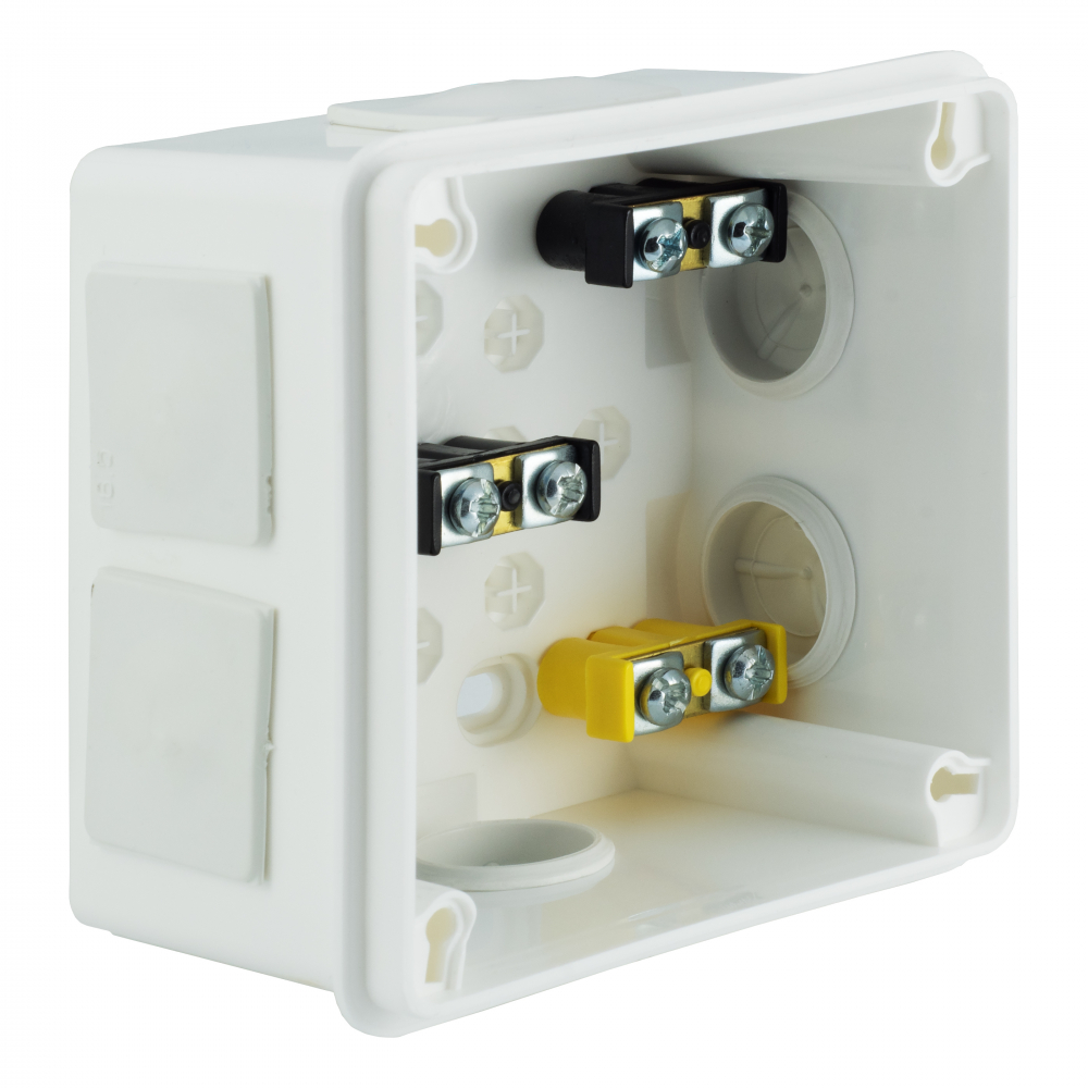 PUSZKA N/T 98X98X65MM IP55 Z ZACISKAMI DEKIEL NA 4 WKRĘTY BIAŁA VP 043-51. - 61.151 - ZAKŁAD PRODUKCYJNO - HANDLOWY "ELEKTRO-PLAST" SPÓŁKA Z OGRANICZONĄ ODPOWIEDZIALNOŚCIĄ