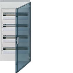 ROZDZIELNICA NATYNKOWA 4X18M IP40 DRZWI TRANSPARENTNE VEGA. - VB418TB - HAGER