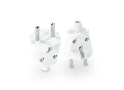 Wtyczka prosta rozbieralna 2p, 16A, 250V WT-20 BIAŁY - WT-20 BIAŁY - PLASTROL