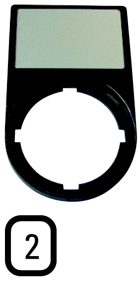 TABLICZKA OPISOWA Z RAMKĄ M22S-ST-X53 - 256798 - EATON