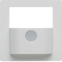 PŁYTKA CZOŁOWA DO MODUŁU CZUJNIKA RUCHU KNX, BIAŁY, AKSAMIT KNX E/S Q.X - 80960429 - HAGER
