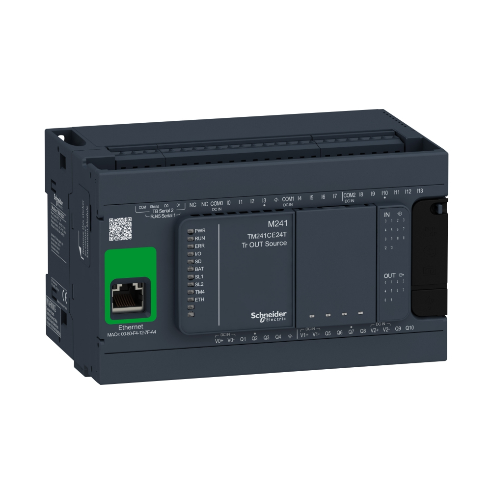 STEROWNIK M241-24I/O ETHERNET. - TM241CE24T - SCHNEIDER ELECTRIC