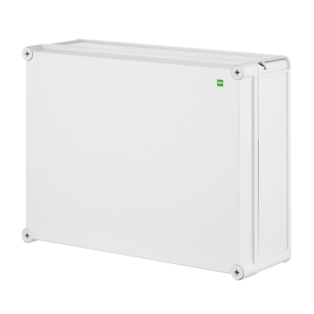 PUSZKA NATYNK 440X330X145 IP65 SZARY INDUSTRIAL - 2727-00 - ELEKTRO-PLAST NASIELSK