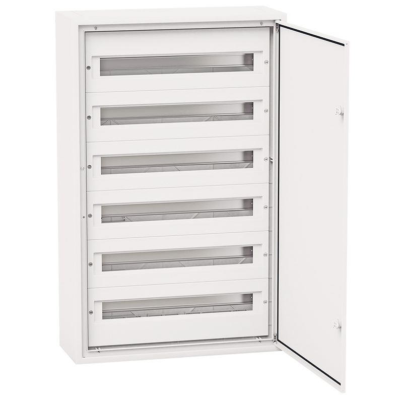 ROZDZIELNIA MODUŁOWA METAL PODTYNK 144 MODUŁY 6X24 IP54 QUITELINE - 9.624 - ZAKŁAD PRODUKCYJNO - HANDLOWY "ELEKTRO-PLAST" SPÓŁKA Z OGRANICZONĄ ODPOWIEDZIALNOŚCIĄ