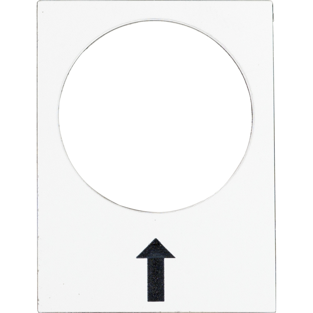 ETYKIETA DO KASETY STERUJĄCEJ-W PRAWO WOLNO 30X40MM BIAŁA - ZB2BY4907 - SCHNEIDER ELECTRIC