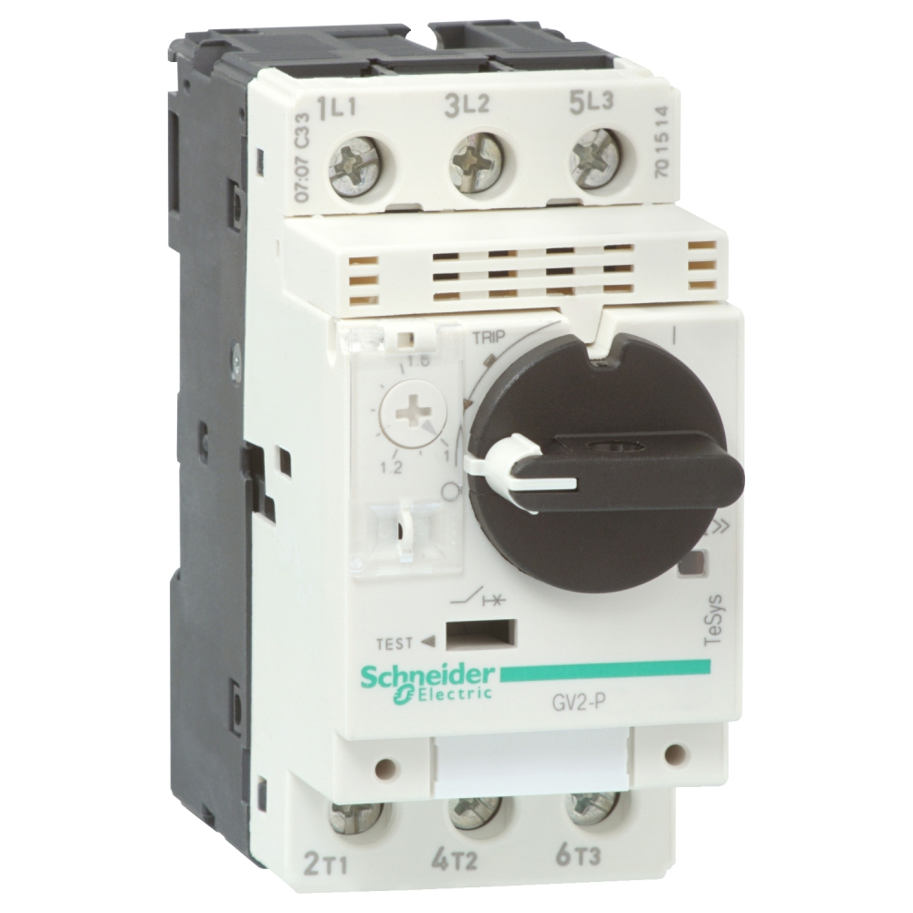 WYŁĄCZNIK SILNIKOWY NAPĘD OBROTOWY TERMiCZNO-MAGNETYCZNY 0,25A - GV2P02 - SCHNEIDER ELECTRIC