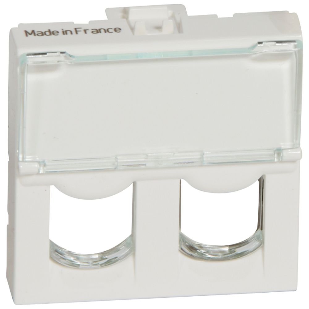 ADAPTER DO ZŁĄCZY PODWÓJNYCH SYSTIMAX BIAŁY MOSAIC - 078603 - LEGRAND