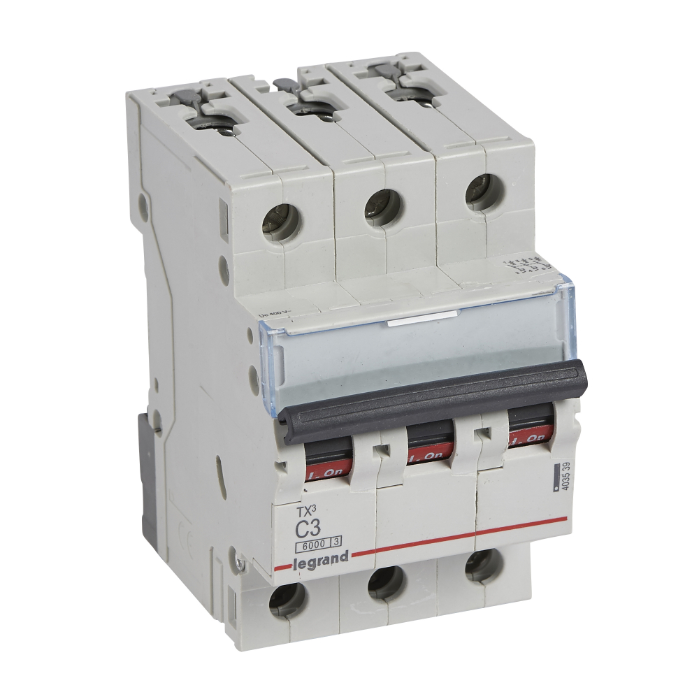WYŁĄCZNIK NADPRĄDOWY C 3A 3 POLOWY S303 - 403539 - LEGRAND