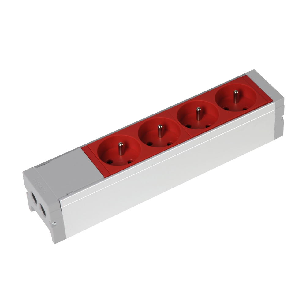 BLOK ZASILAJĄCY 4X2P+Z Z BLOKADĄ - 073404 - LEGRAND