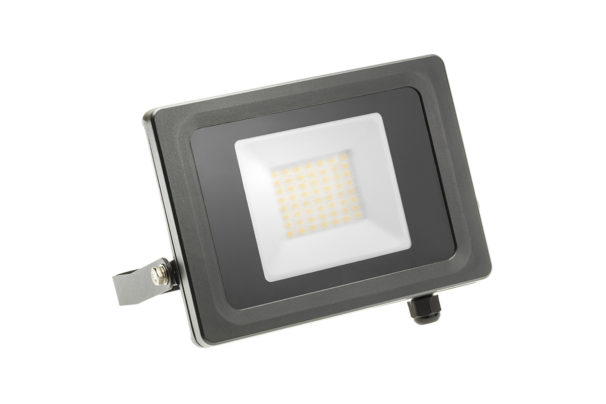 NAŚWIETLACZ LED IP65 30W 2700lm 4000K CW 2700LM SZARY VIPER - LD-VIPERS30W-40 - GTV