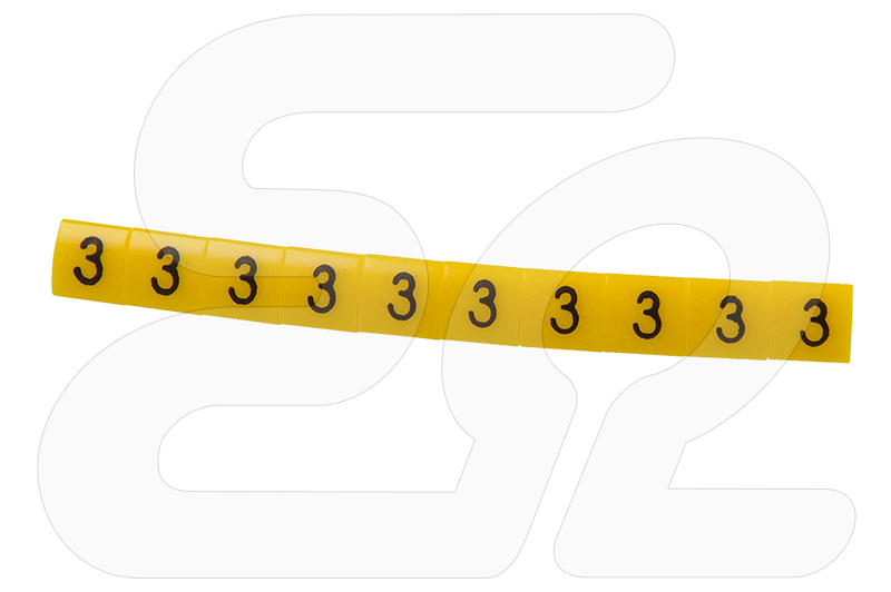 OZNACZNIK OZ-1/"3" /100 SZT./ - E04ZP-01020200400 - ERGOM