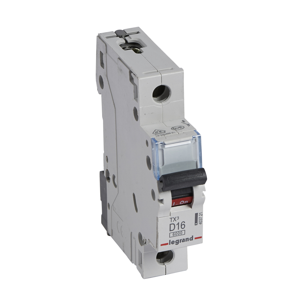 WYŁĄCZNIK NADPRĄDOWY D 16A 1 BIEGUN S301 - 403721 - LEGRAND