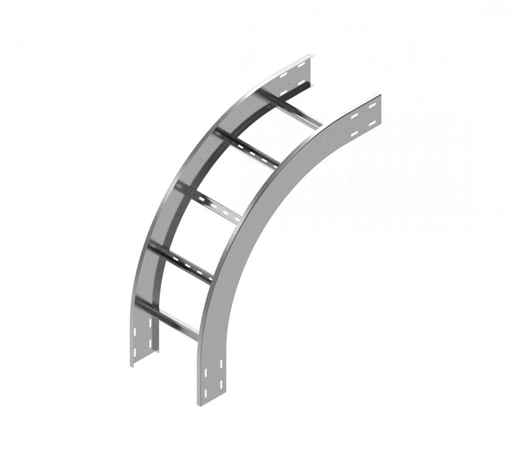 Łuk zewnętrzny 90° LZDSC500H100 2,00 mm - 411352 - BAKS