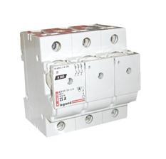 ROZŁĄCZNIK BEZPIECZNIKOWY 20A 3 BIEGUNY DO WKŁADEK D0 R303 - 606705 - LEGRAND