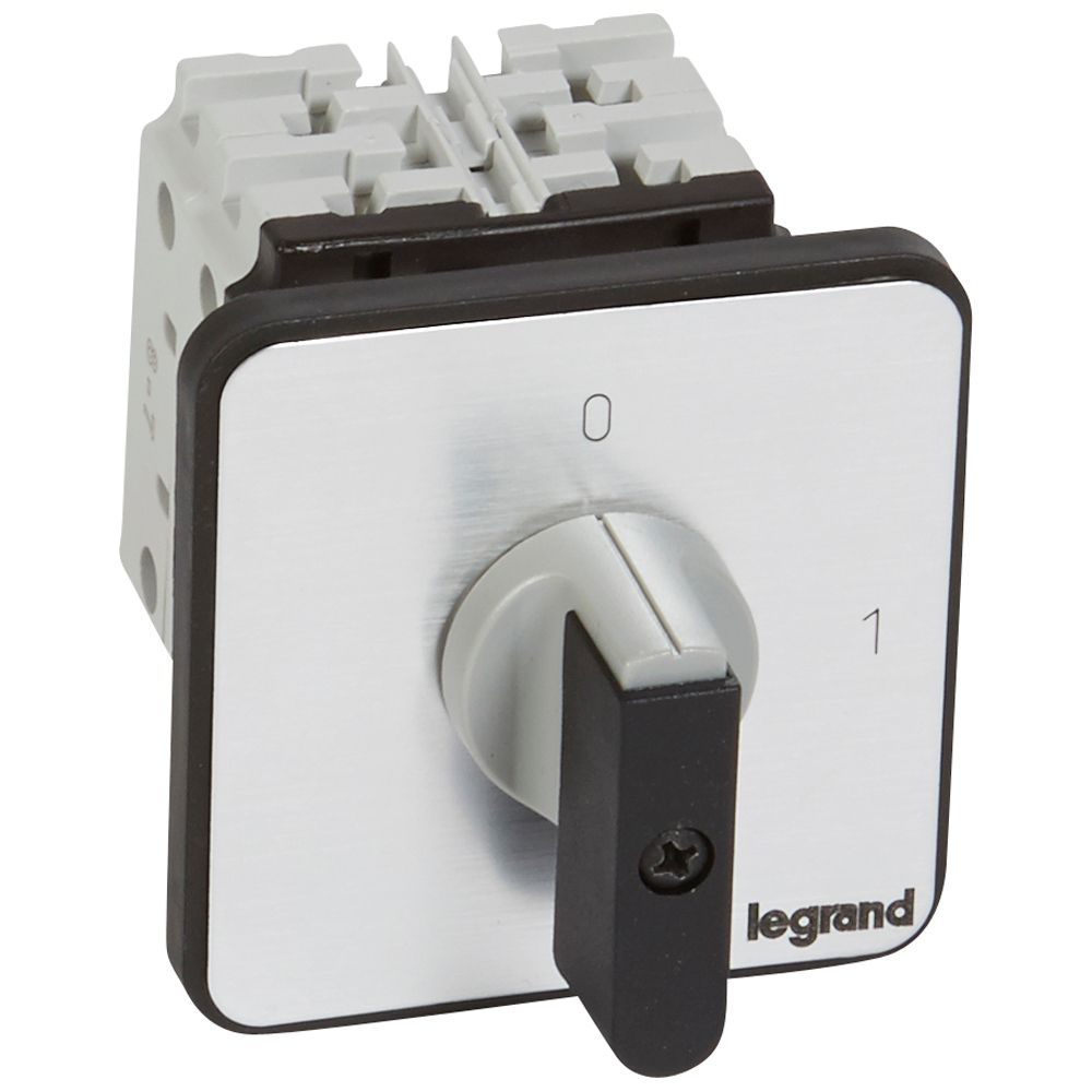 ŁĄCZNIK KRZYWKOWY 32A 3 BIEGUNY PROGRAM 0-1 PR26 - 027417 - LEGRAND