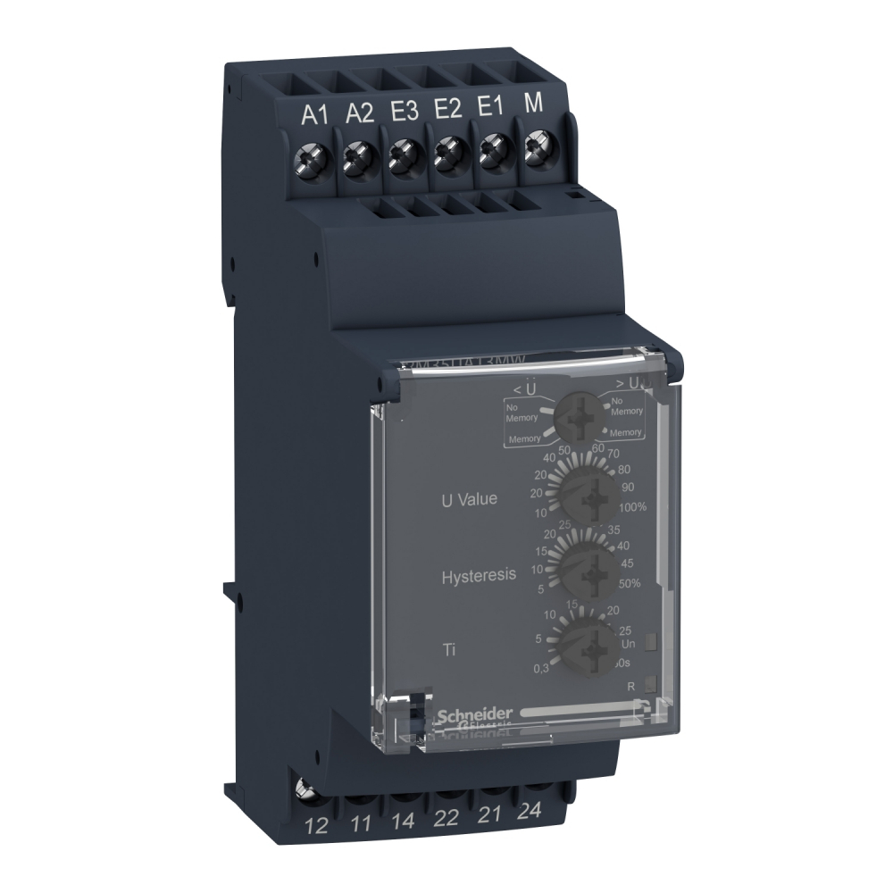 PRZEKAŹNIK KONTROLI NAPIĘCIA WIELOFUNKCYJNY 1...100V - RM35UA12MW - SCHNEIDER ELECTRIC