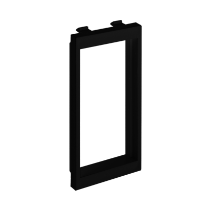 Adapter CIMA na 2 gniazda bezśrubowe K45 (45x45mm); szary grafit - S44/14 - KONTAKT SIMON