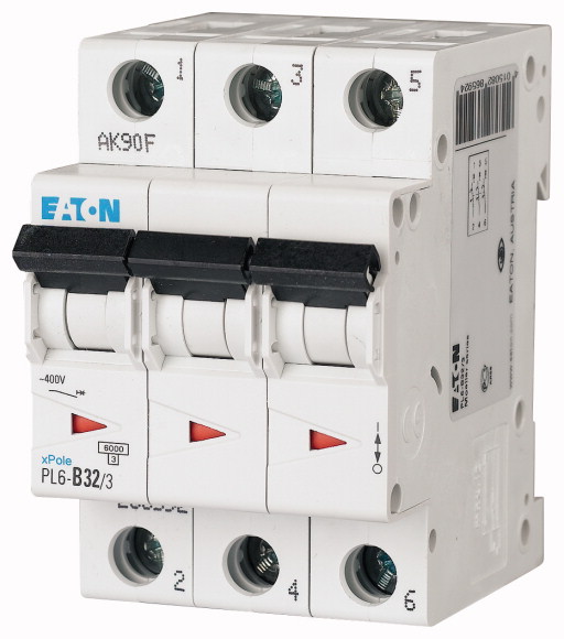 PL6-D32/3 Wyłącznik nadprądowy 6kA - 286616 - EATON
