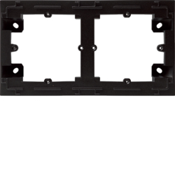 ADAPTER NATYNKOWY 2-KROTNY, CZARNY, LUMINA INTENSE - WL5823 - HAGER