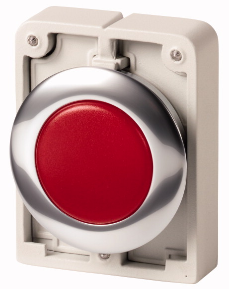 M30C-FL-R GŁÓWKA LAMPKI SYGN.,30MM,PŁASKA,CZERWONA - 183282 - EATON