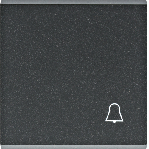 lumina Klawisz z symbolem „Dzwonek", czarny - WL6013 - HAGER