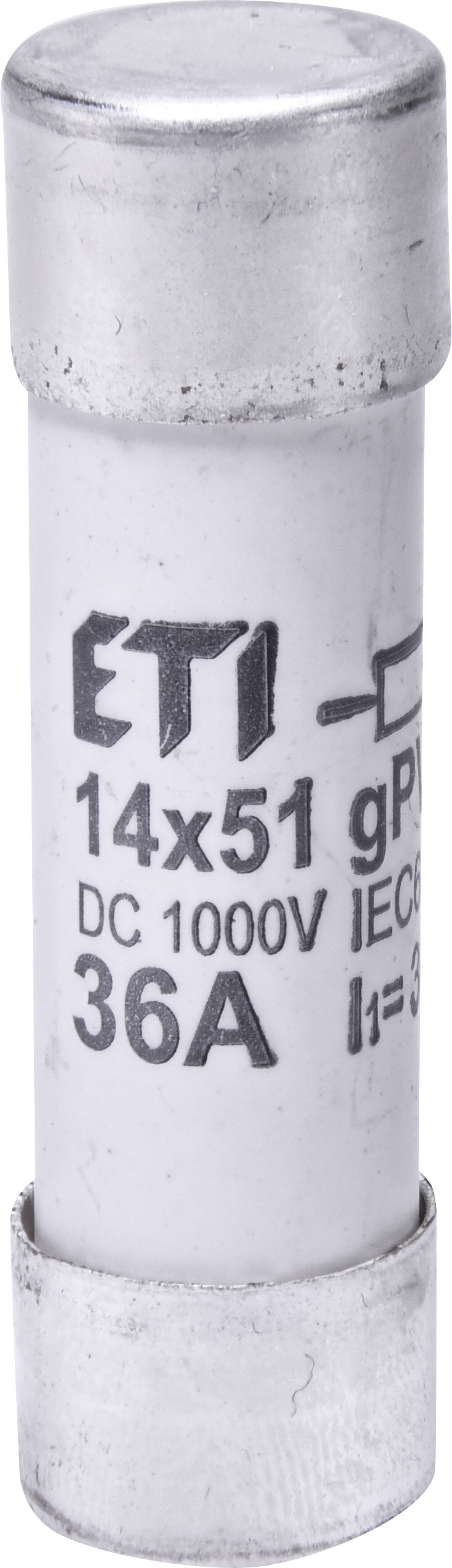 WKŁADKA TOPIKOWA CYLINDRYCZNA PV CH14X51 GPV 16A/1100V DC - 002637185 - ETI