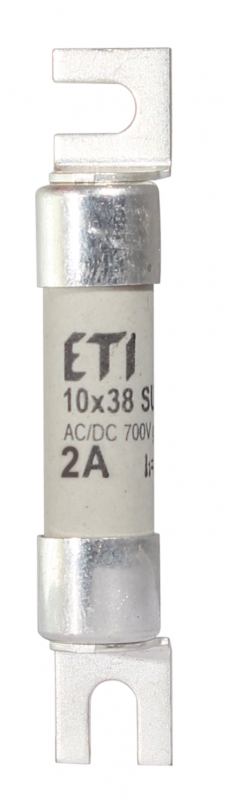 WKŁADKA TOPIKOWA CYLINDRYCZNA PV GR 700V SU CH10X38SU GR 2A/700V AC/DC - 002625300 - ETI