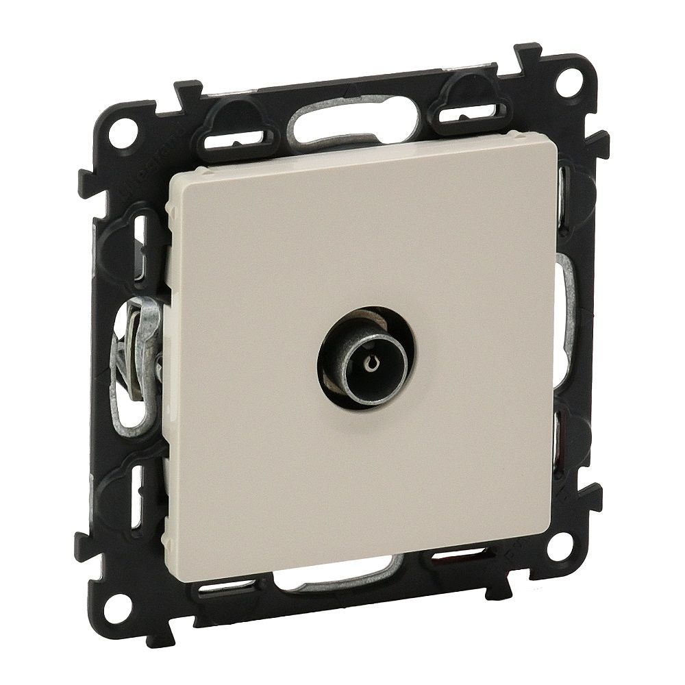 GNIAZDO TV PRZELOTOWE KREMOWE VALENA LIFE - 753261 - LEGRAND