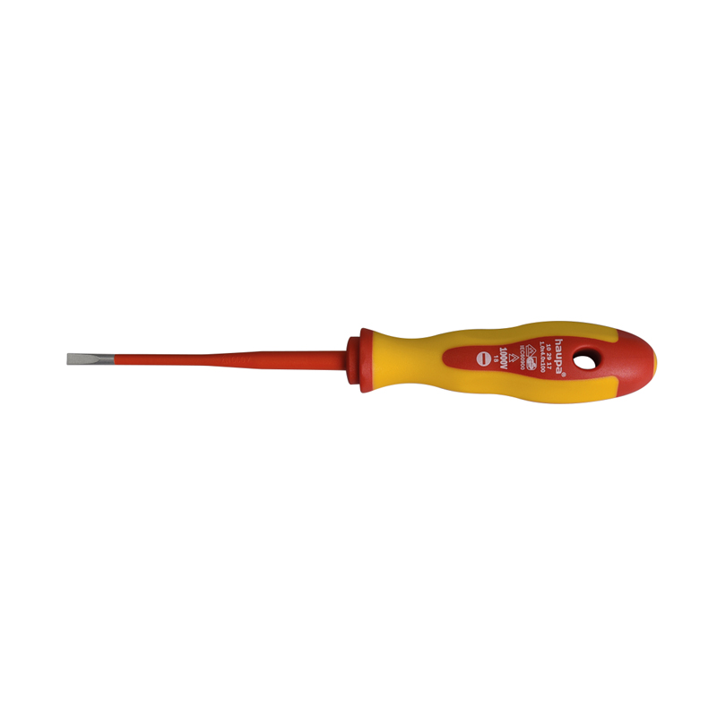 ŚRUBOKRĘT PŁASKI VDE SLIM 1,0 X 4,0 X 100 MM - 102917 - HAUPA
