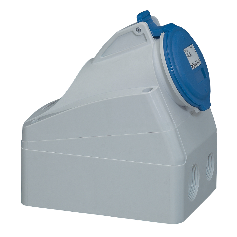 GNIAZDO STAŁE 32A 3-POLOWE Z UZIEMIENIEM 230V IP44 P17 TEMPRA PRO - 555255 - LEGRAND