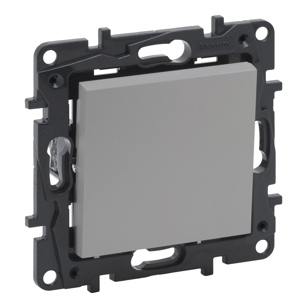 ŁĄCZNIK KRZYŻOWY ZACISKI ŚRUBOWE 10AX 250V IP20 ALUMINIUM NILOE STEP - 863307 - LEGRAND