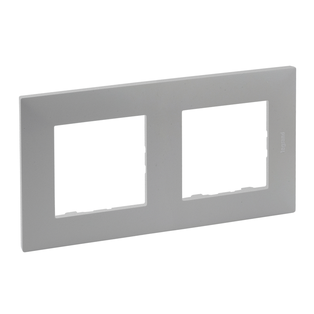 RAMKA PODWÓJNA ALUMINIUM NILOE STEP - 863392 - LEGRAND
