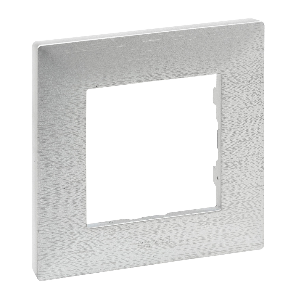 RAMKA POJEDYNCZA SZCZOTKOWANE ALUMINIUM NILOE STEP - 863891 - LEGRAND
