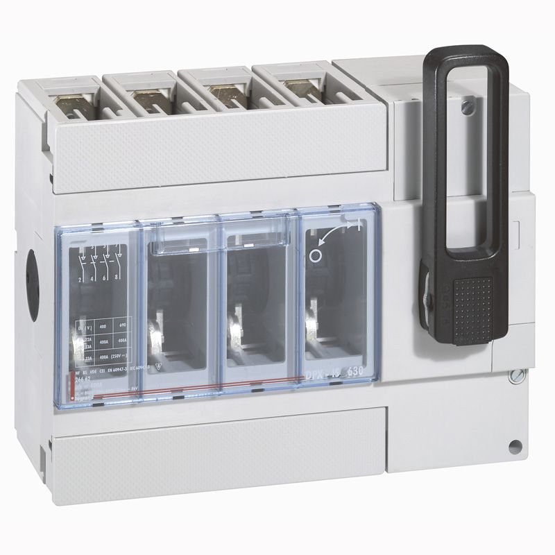 ROZŁĄCZNIK 400A 4-POLOWY WYZWALACZ FRONTOWY DPX-IS 630 - 026674 - LEGRAND