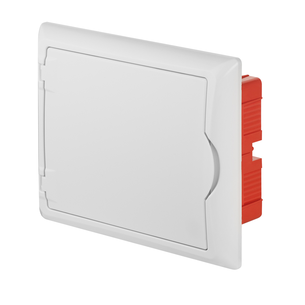 ROZDZIELNIA RP 1/8 (N+PE) IP 40 DRZWI BIAŁE ECONOMIC BOX - 2512-00 - ELEKTRO-PLAST NASIELSK