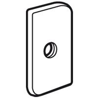 NAKRĘTKA PŁASKA Z WKRĘCANĄ ŚRUBĄ CBL 6 X 10 - 036760 - LEGRAND